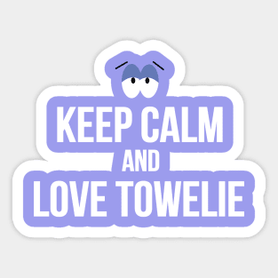 I Love Towelie Sticker